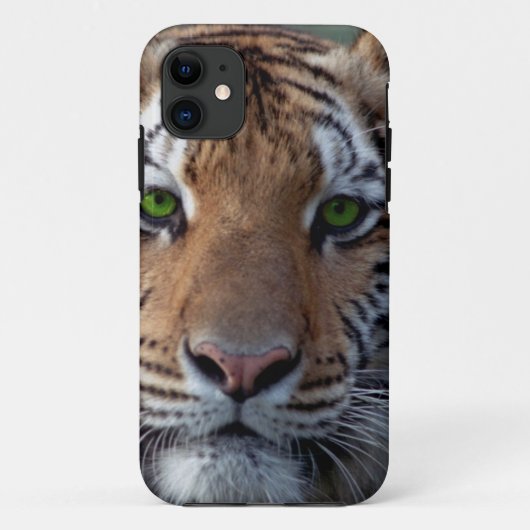 Bengel Tiger groene ogen Case-Mate iPhone Case (Achterkant)