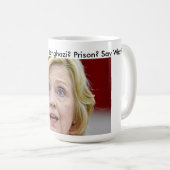 Benghazi Vince Foster Email Hillary Clinton gevang Koffiemok (Voorkant rechts)