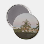 Benhavis Palm Tree, Marbella, Andalusië, Spanje Magneet (Voorkant / Achterkant)