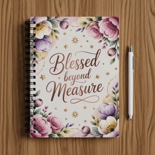 Béni au-delà de ma mesure, cahier chrétien