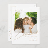 Béni de son amour - Carte postale de Noël (Devant / Derrière)