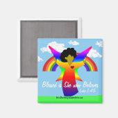 Béni est elle qui croit Angel aimant (Recto/Verso)