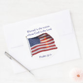 Béni Est Le Sticker Rond Nation (Enveloppe)