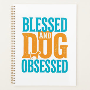 Béni et obsédé de chien Design vintage pour amoure