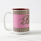 Béni ! Mug à café fantaisie (Rose) (Gauche)