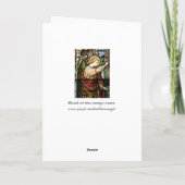 Béni Parmi Les Femmes Carte En Verre Tiré (Dos)