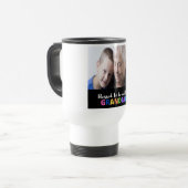 Béni Personnalisé D'Être Appelé Grand-Mère Mug (Devant gauche)