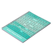 Béni soit le Journal de prière personnalisé de la (Côté gauche)