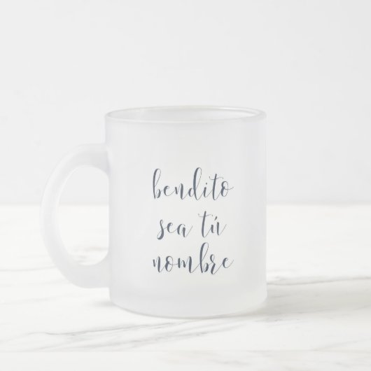 Béni Soit Ton Nom - Bendito Sea Tu Nombre Mug (Gauche)