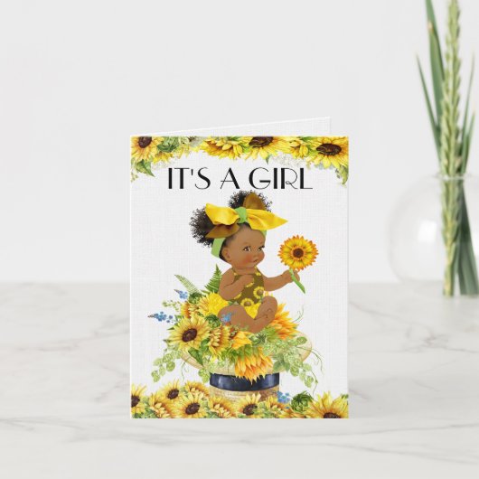 Béni soit une fille Faire-part (Devant)