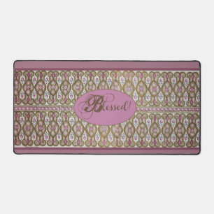Béni ! Tapis de bureau Chocolat/Baie - Baie
