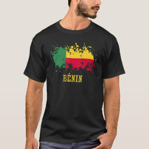 Beniaanse liefhebbers van Bénin en Benin T-shirt