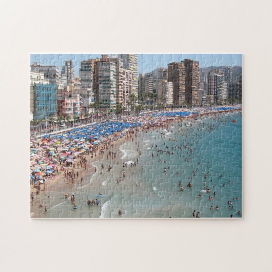 Benidorm Beach Jigsaw Puzzle (Horizontal)