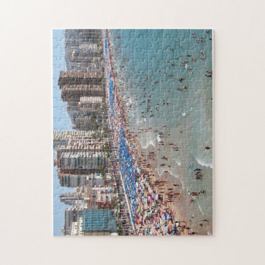 Benidorm Beach Jigsee Puzzle Legpuzzel (Verticaal)