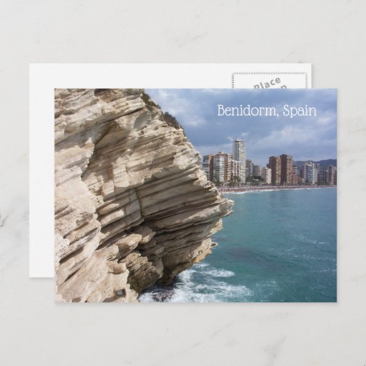 Benidorm, Espagne Carte postale (Devant / Derrière)