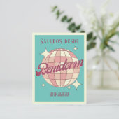 Benidorm Espagne espana holiday Carte postale (Debout devant)