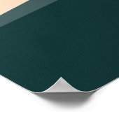 Benidorm Espagnol Benidorm, affiche de voyage (Coin)