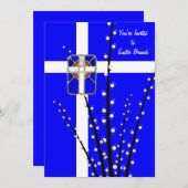 Bénie Invitation de Pâques (Devant / Derrière)