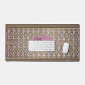 Bénie ! Tapis de bureau Chocolat/Berry - Chocolat (Clavier et souris)