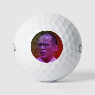 Benigno PNoy Aquino III 15e president Filipijnen Golfballen