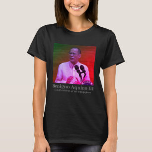 Benigno PNoy Aquino III 15e President Filipijnen T-shirt