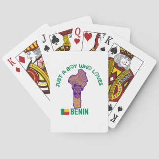 Benin-Afrikaans land Pokerkaarten