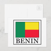 Benin Briefkaart (Voorkant / Achterkant)