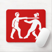 Benin Empire Flag / Emblem Muismat (Met muis)