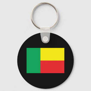 Benin Flag Sleutelhanger
