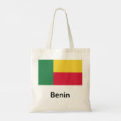 Benin Flag Tote Bag (Achterkant)
