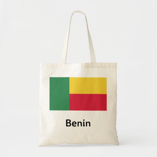 Benin Flag Tote Bag (Voorkant)