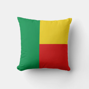 Benin Flag x Vlag Pillow Kussen