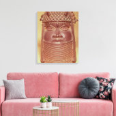 Benin-masker Canvas Afdruk (Insitu (Woonkamer))