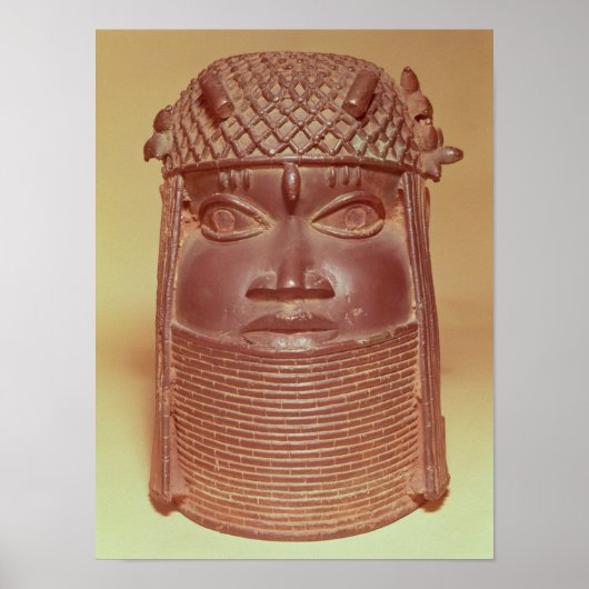 Benin-masker Poster (Voorkant)