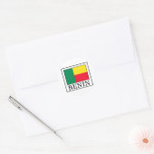 Benin Ronde Sticker (Envelop)