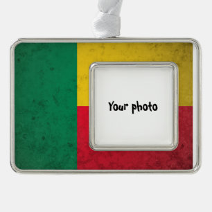 Benin Verzilverd Kader Ornament