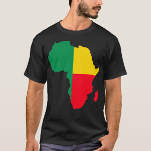 Benin vlag in Afrika T-shirt