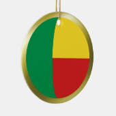 Benin Vlag Ornament (Rechts)