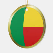 Benin Vlag Ornament (Links)