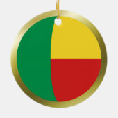 Benin Vlag Ornament (Achterkant)
