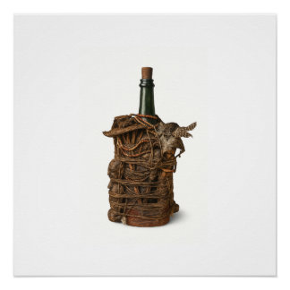 Beninese Fetish Bottle Art Poster Perfect Poster