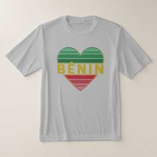 Beninese hart, ik hou van Benin T-shirt