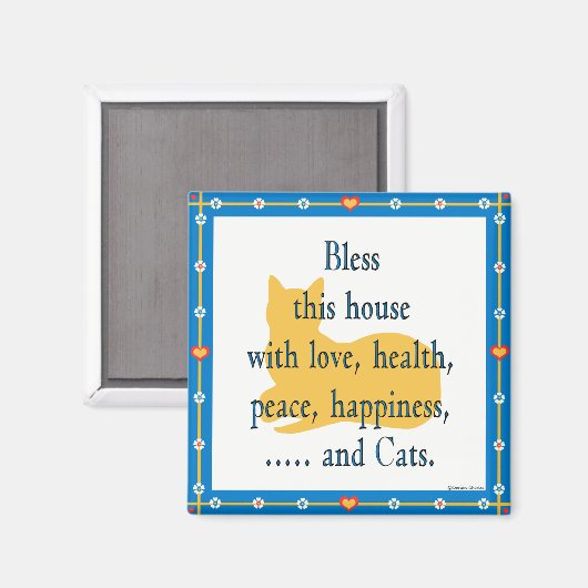Bénir cet aimant de maison (Recto/Verso)