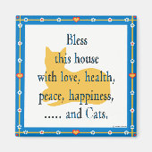 Bénir cet aimant de maison (Devant)