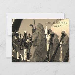 Benishangul-Gumuz traditionele dans Ethiopië Briefkaart