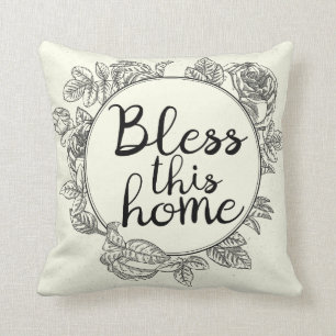 Bénissez ce coussin à la maison