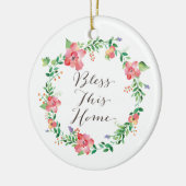 Bénissez cet ornement à la maison de Noël (Gauche)