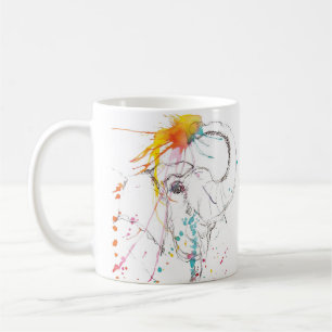 Bénissez la Mug de café des éléphants