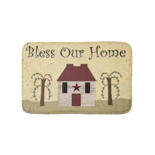 Bénissez notre tapis de bain à la maison