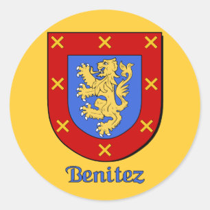 Benitez Family Shield Stickers